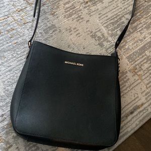 Michael kors leather crossbody bag